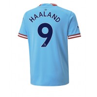 Manchester City Erling Haaland #9 Fotballklær Hjemmedrakt 2022-23 Kortermet